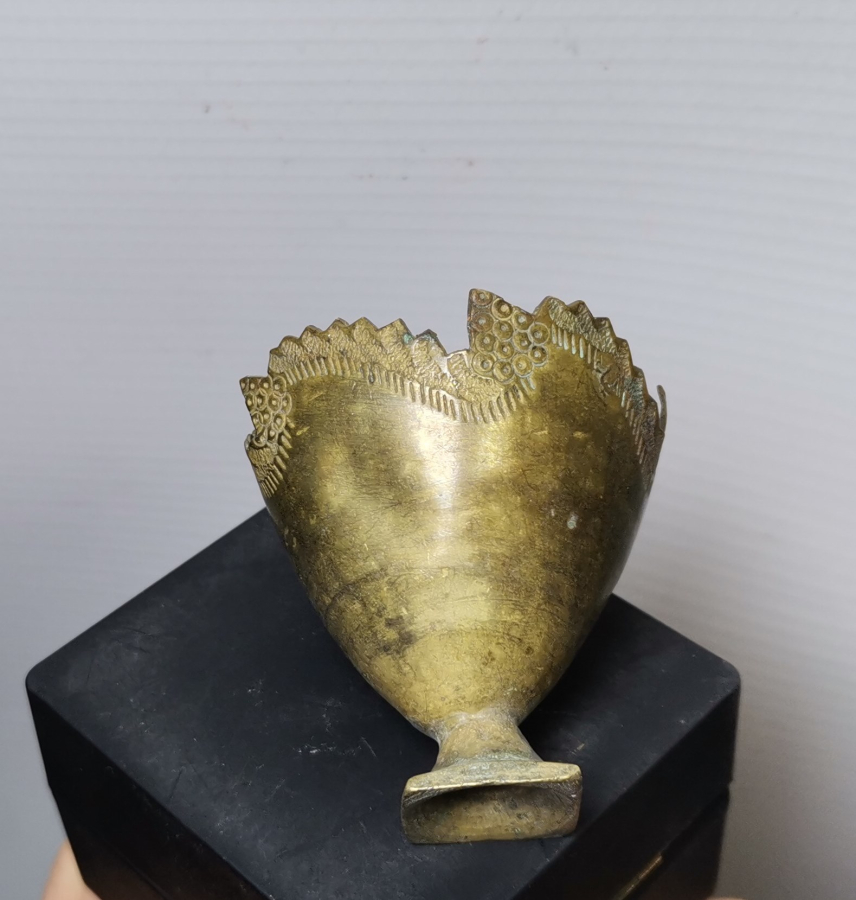 ÜZERİ KALEM VE KABARTMA İŞÇİLİKLİ OSMANLI DÖNEMİ SÜLEYMANİYE FİNCAN ZARFI