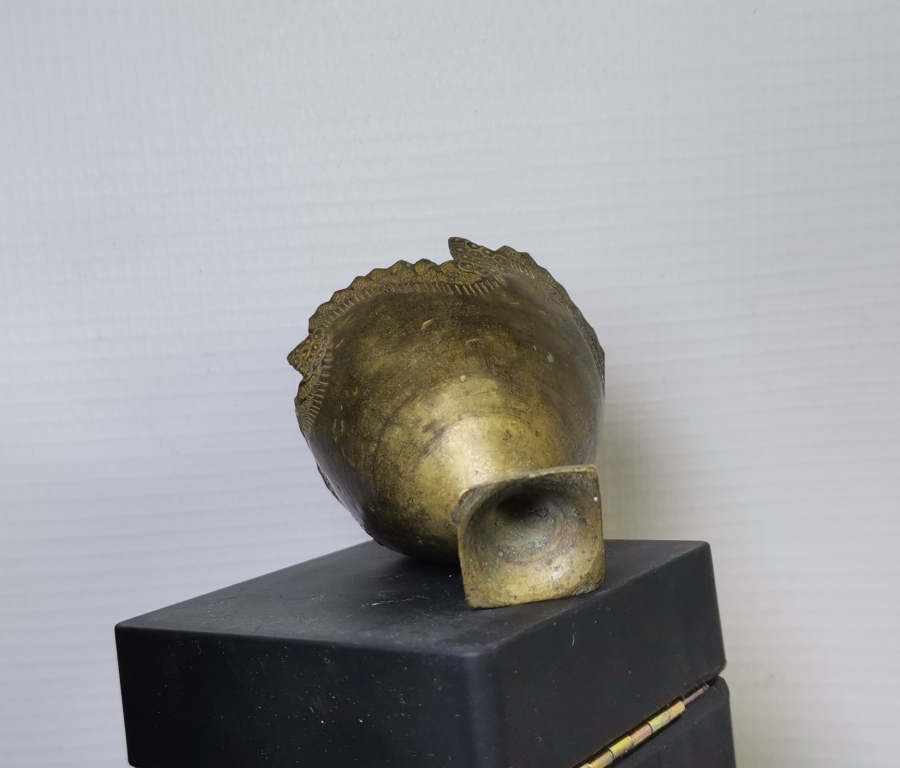 ÜZERİ KALEM VE KABARTMA İŞÇİLİKLİ OSMANLI DÖNEMİ SÜLEYMANİYE FİNCAN ZARFI