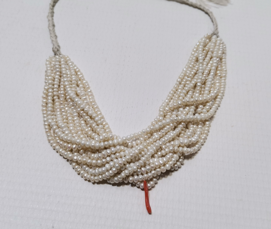 OSMANLI DÖNEMİ MERCANLI KUM İNCİ GERDANLIK