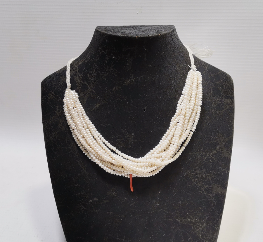 OSMANLI DÖNEMİ MERCANLI KUM İNCİ GERDANLIK