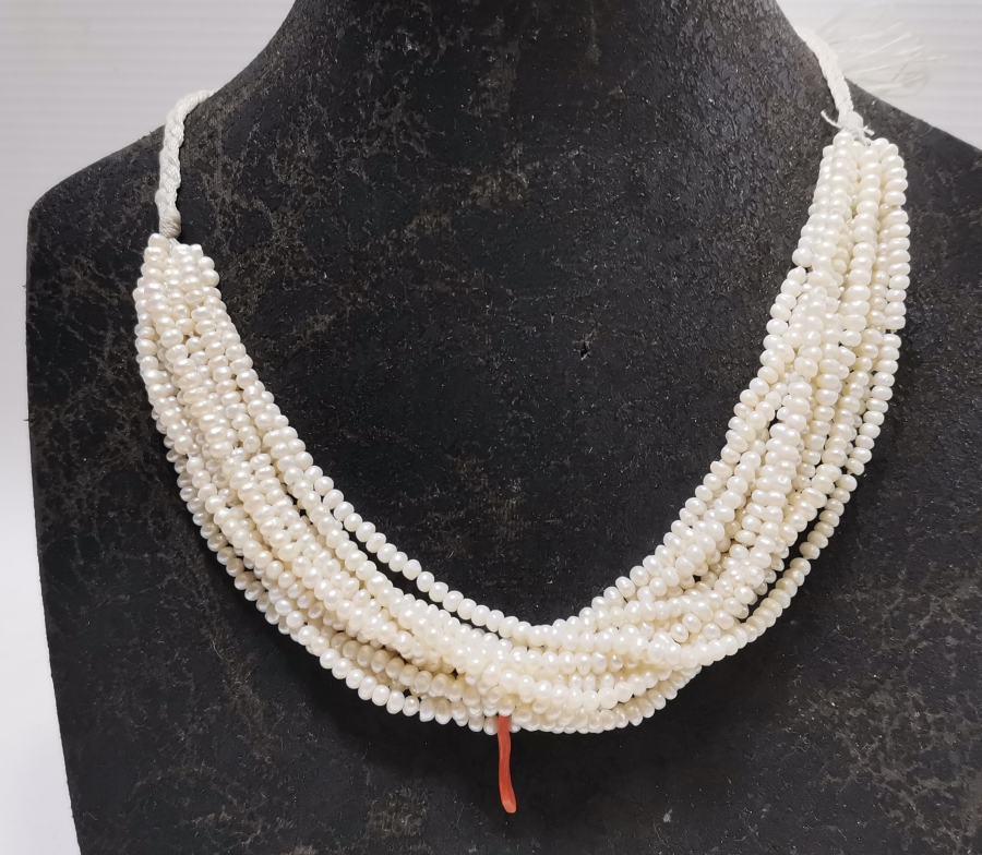 OSMANLI DÖNEMİ MERCANLI KUM İNCİ GERDANLIK