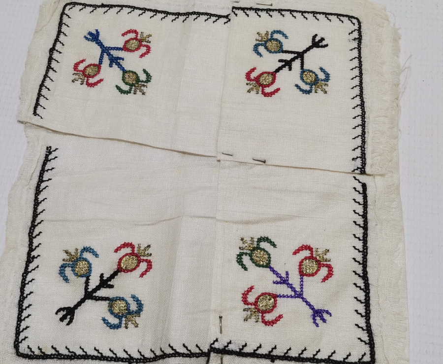 OSMANLI DÖNEMİ ÜZERİ BEREKET TİMSALİ NAR FİGÜRLÜ GELİN ÇEVRESİ