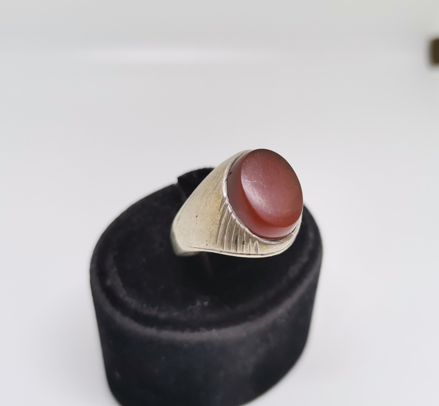 YEMEN AKİĞİ HAC HATIRASI GÜMÜŞ YÜZÜK