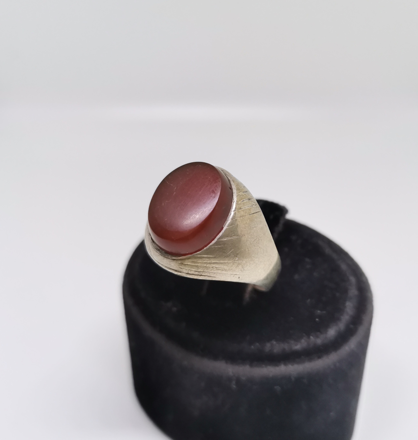 YEMEN AKİĞİ HAC HATIRASI GÜMÜŞ YÜZÜK