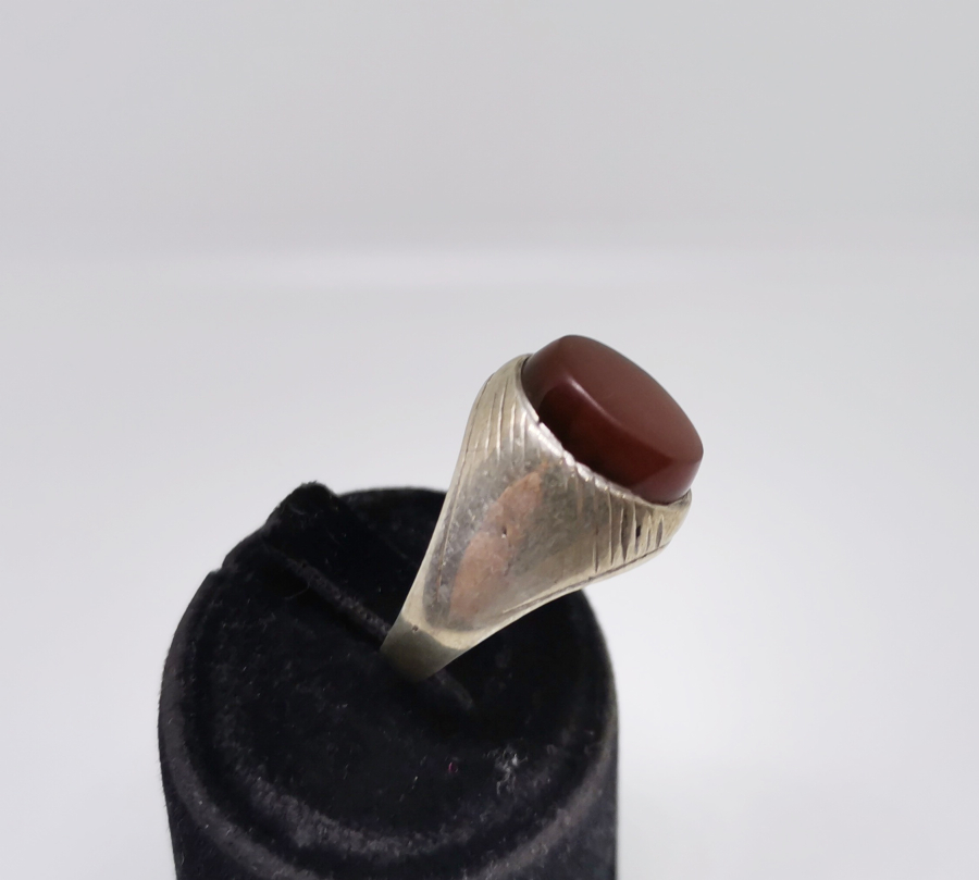 YEMEN AKİĞİ HAC HATIRASI GÜMÜŞ YÜZÜK