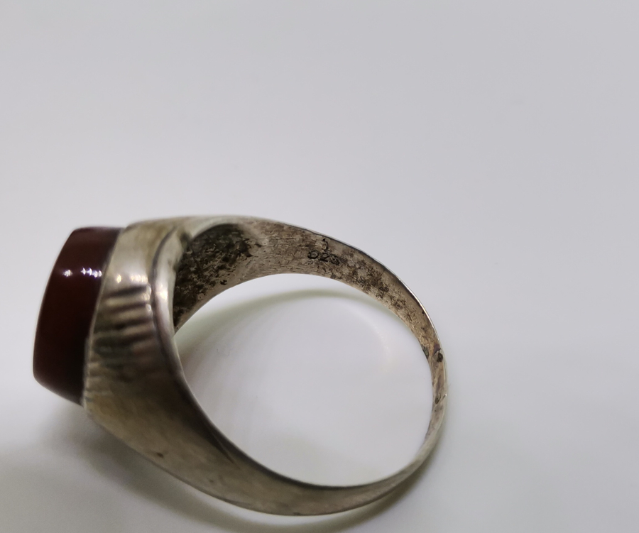 YEMEN AKİĞİ HAC HATIRASI GÜMÜŞ YÜZÜK