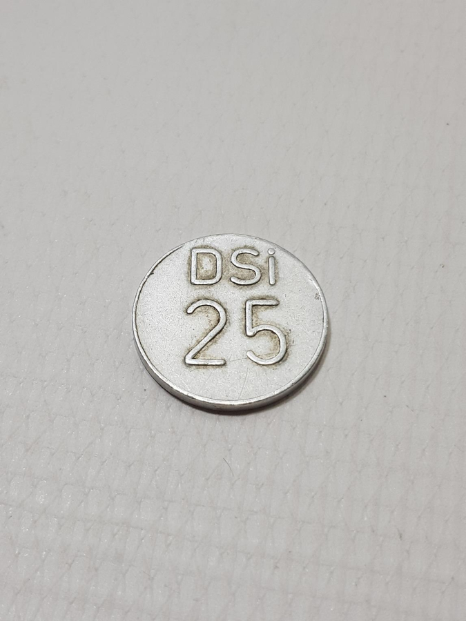 ÇOK NADİR DSİ 25 KURUŞ JETON