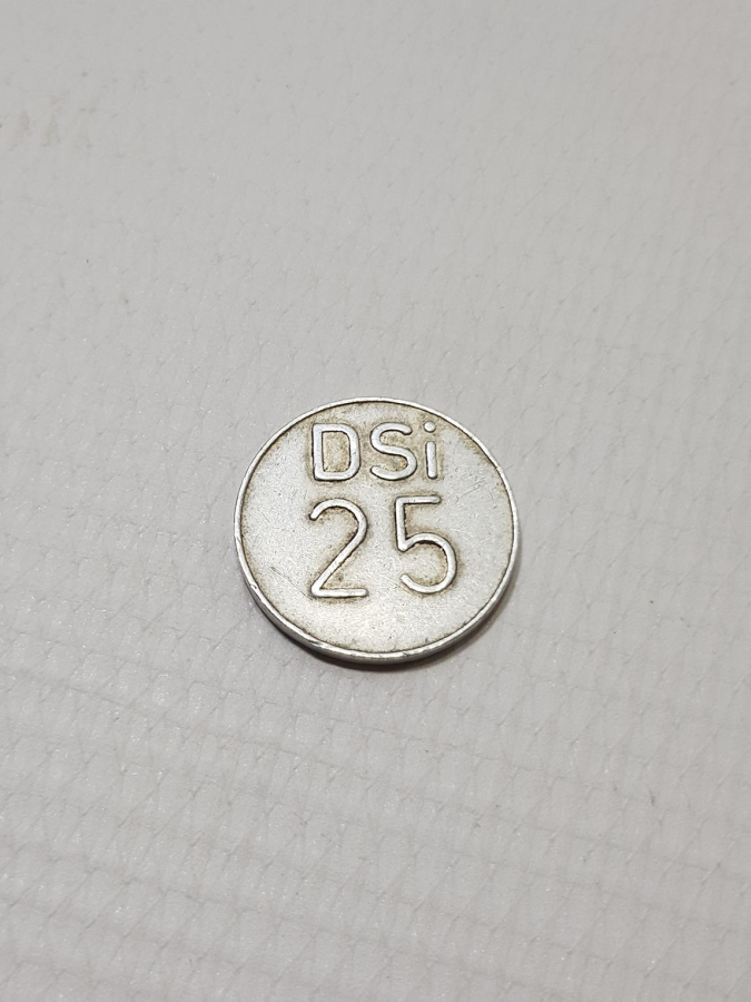 ÇOK NADİR DSİ 25 KURUŞ JETON