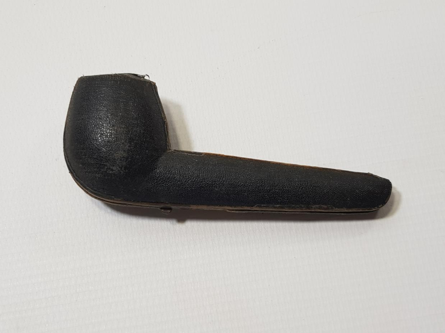 OSMANLI DÖNEMİ ORJİNAL KUTUSUNDA KEHRİBAR VE LÜLE TAŞLI PİPO