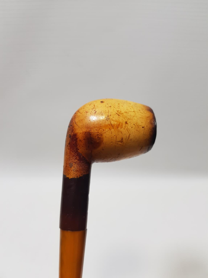 OSMANLI DÖNEMİ ORJİNAL KUTUSUNDA KEHRİBAR VE LÜLE TAŞLI PİPO