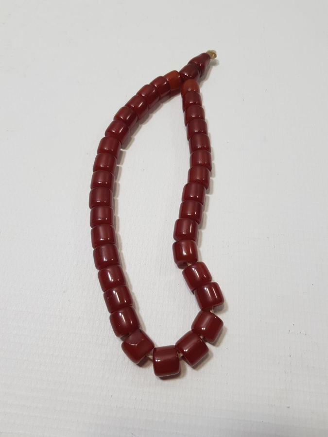 OSMANLI SIKMA KEHRİBAR TESPİH