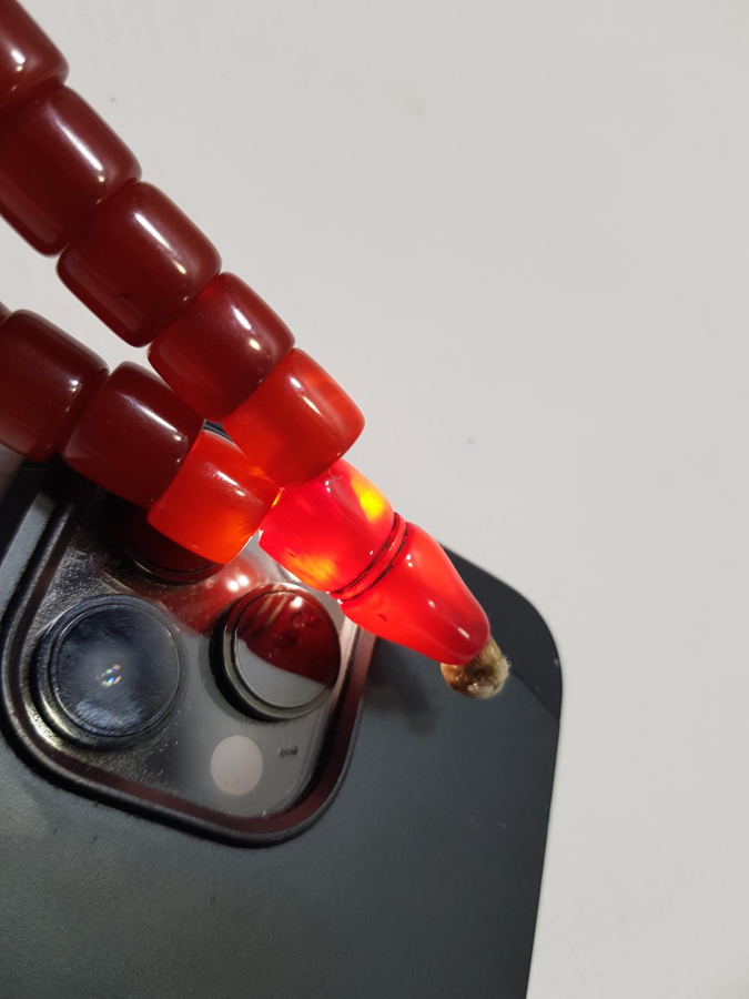 OSMANLI SIKMA KEHRİBAR TESPİH