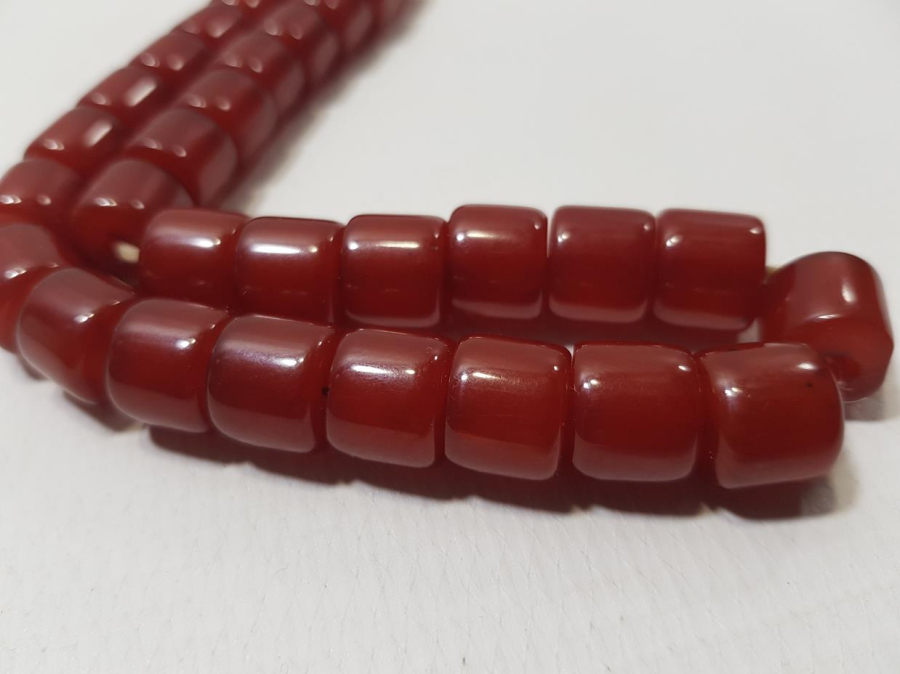 OSMANLI SIKMA KEHRİBAR TESPİH