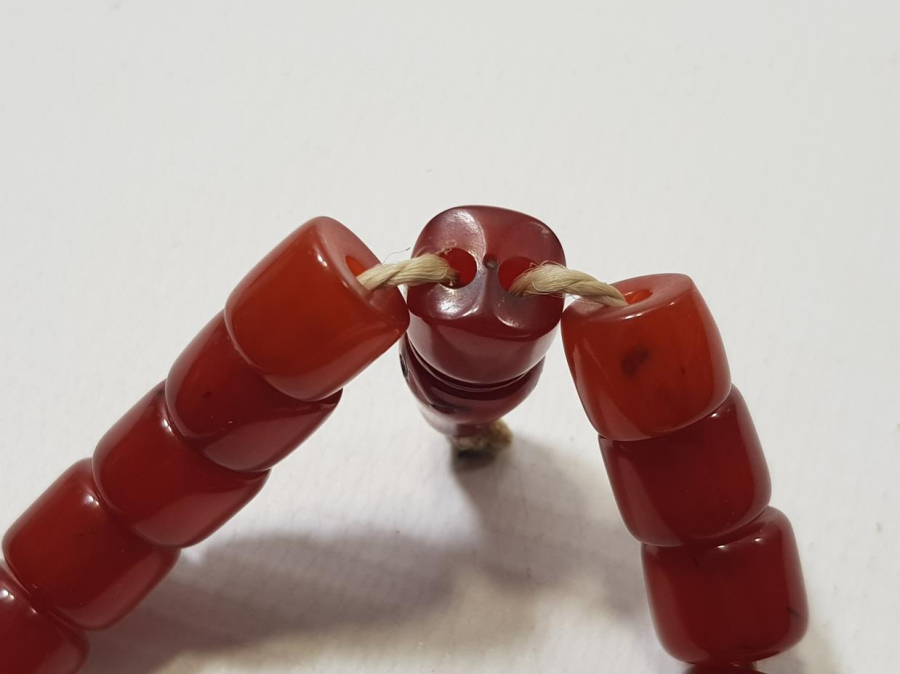 OSMANLI SIKMA KEHRİBAR TESPİH