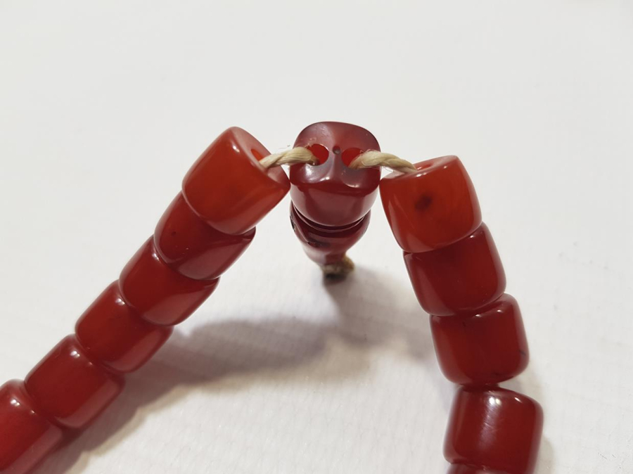 OSMANLI SIKMA KEHRİBAR TESPİH