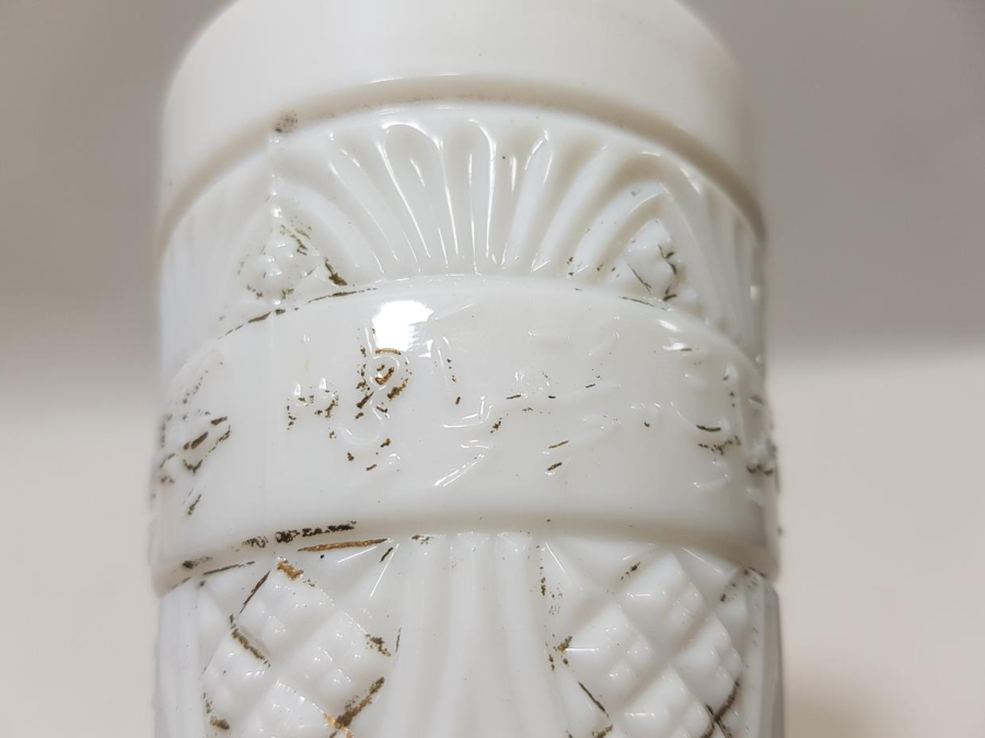 OSMANLICA YAZILI ÇOK NADİR OPAL BARDAK