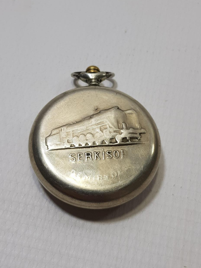 SERKİSOF DEMİRYOLU CEP SAATİ 