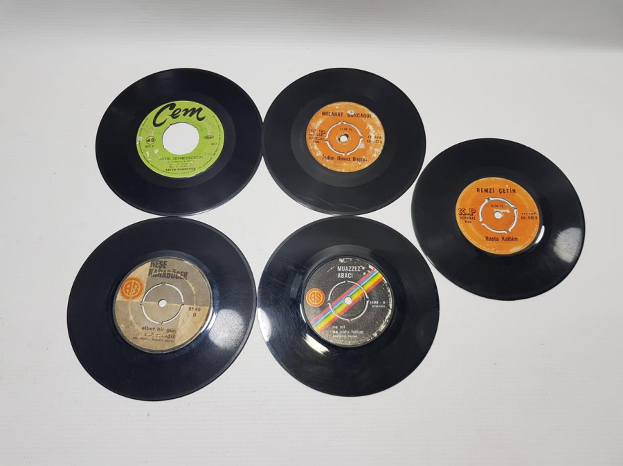 TÜRKÇE 45'LİK PLAK LOTU