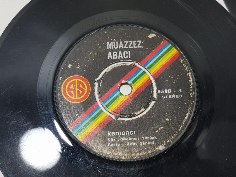 TÜRKÇE 45'LİK PLAK LOTU