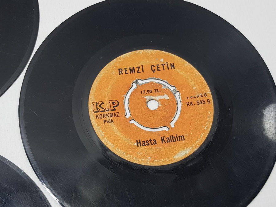 TÜRKÇE 45'LİK PLAK LOTU