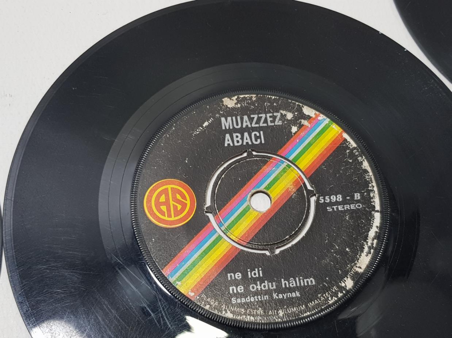 TÜRKÇE 45'LİK PLAK LOTU