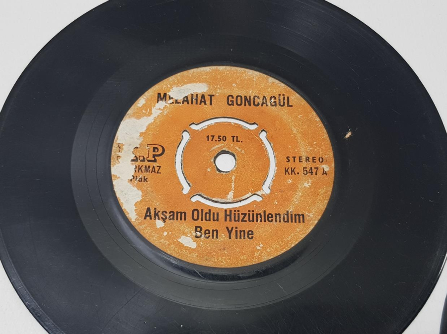 TÜRKÇE 45'LİK PLAK LOTU