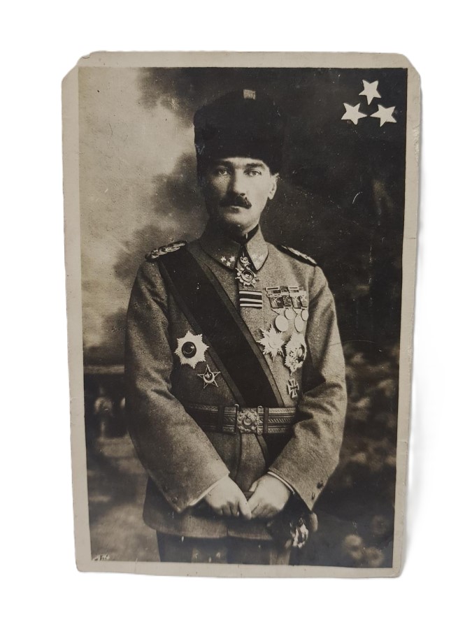 ATATÜRK'ÜN OSMANLI SUBAYIYKEN ÇEKİLMİŞ ÇOK NADİR FOTOĞRAFI