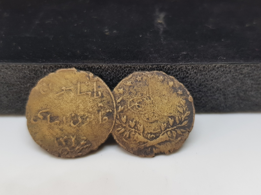 2. MEŞRUTİYET DÖNEMİ OSMANLICA YAŞASIN KANUNU ESASİ YAZILI ÇOK NADİR BROŞ