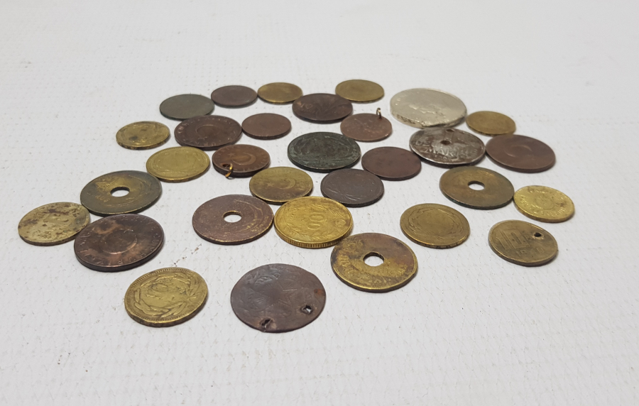 CUMHURİYET DÖNEMİ METAL PARA LOTU