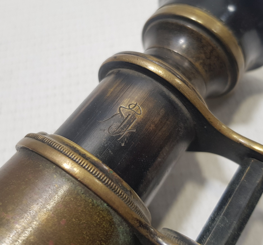 İÇİ OSMANLICA YAZILI OSMANLI DÖNEMİ NADİR SUBAY DÜRBÜNÜ