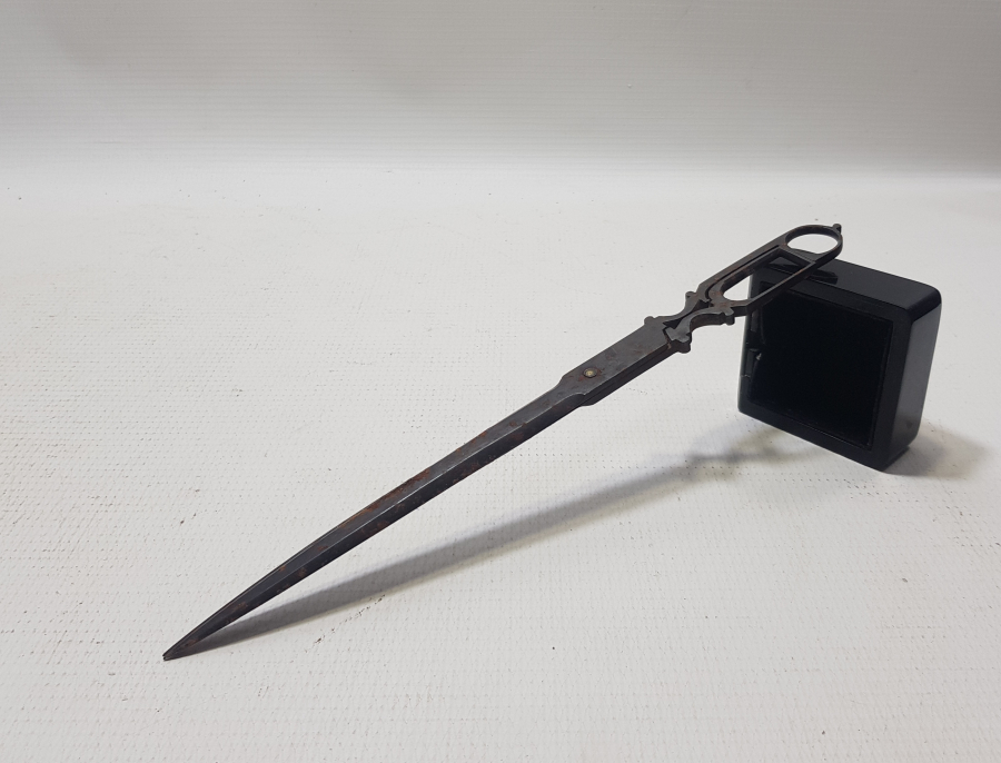 OSMANLI DÖNEMİ EL YAPIMI NADİR HATTAT MAKASI