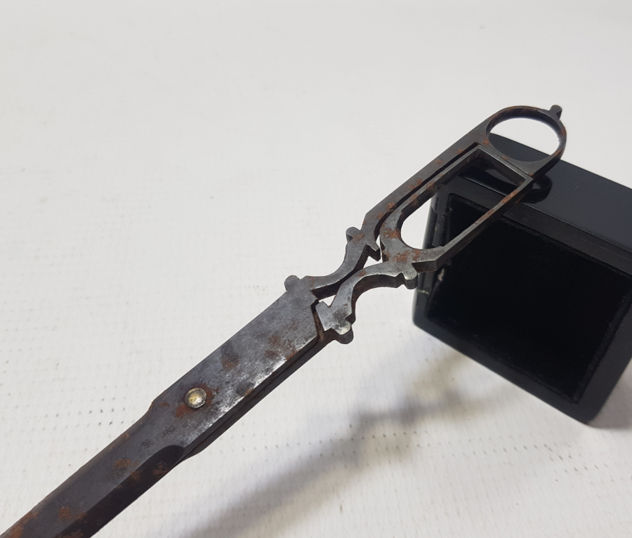 OSMANLI DÖNEMİ EL YAPIMI NADİR HATTAT MAKASI