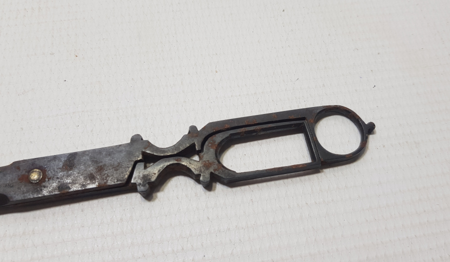 OSMANLI DÖNEMİ EL YAPIMI NADİR HATTAT MAKASI