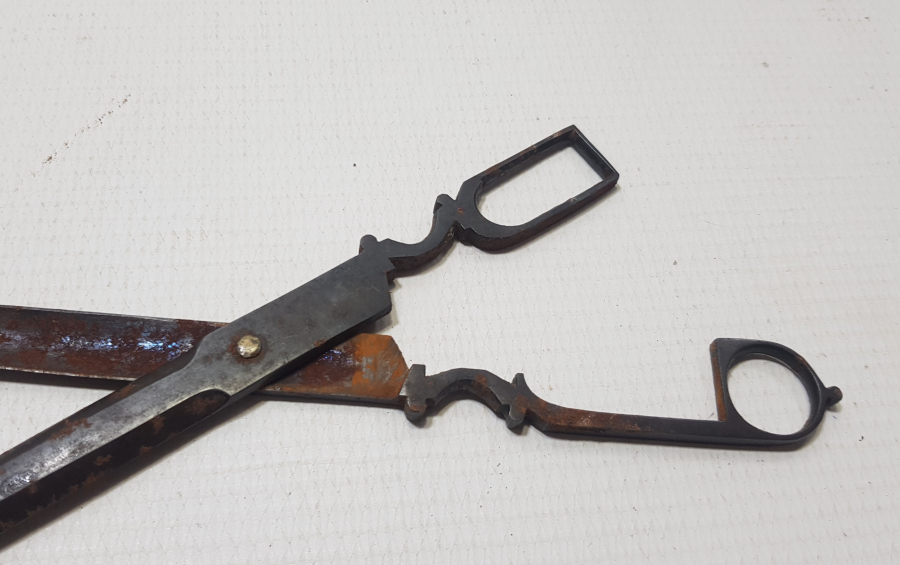 OSMANLI DÖNEMİ EL YAPIMI NADİR HATTAT MAKASI