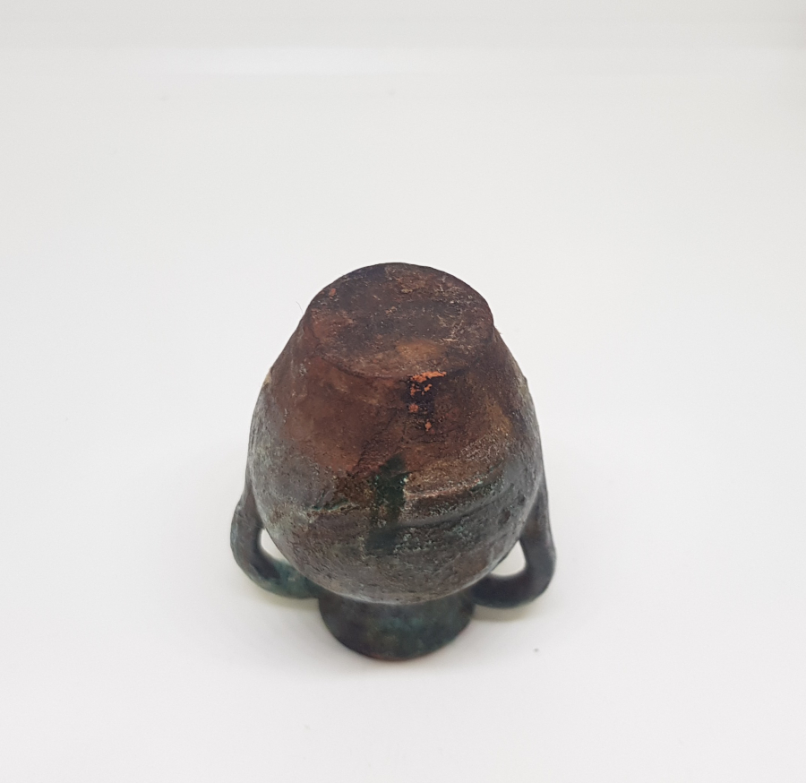 OSMANLI DÖNEMİ KÜP FORMUNDA YAPILMIŞ ÇOK NADİR İZNİK MÜREKKEP HOKKASI