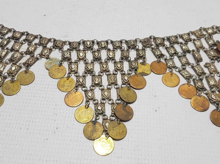 OSMANLI DÖNEMİ NADİR FORMDA SİVAS YÖRESİ GELİN DÖŞLÜĞÜ