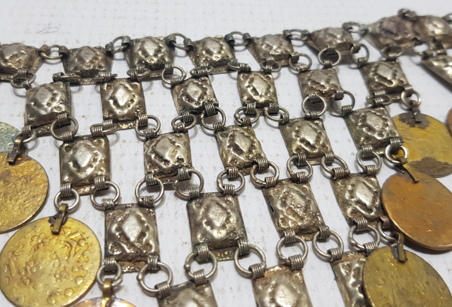 OSMANLI DÖNEMİ NADİR FORMDA SİVAS YÖRESİ GELİN DÖŞLÜĞÜ