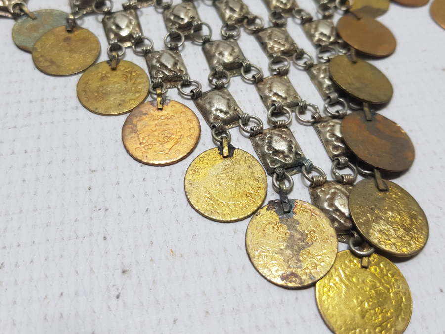 OSMANLI DÖNEMİ NADİR FORMDA SİVAS YÖRESİ GELİN DÖŞLÜĞÜ