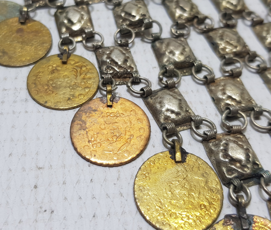 OSMANLI DÖNEMİ NADİR FORMDA SİVAS YÖRESİ GELİN DÖŞLÜĞÜ