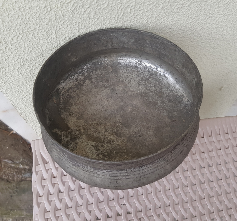 OSMANLI DÖNEMİ TEKKE İŞİ BAKIR ÇORBA KASESİ