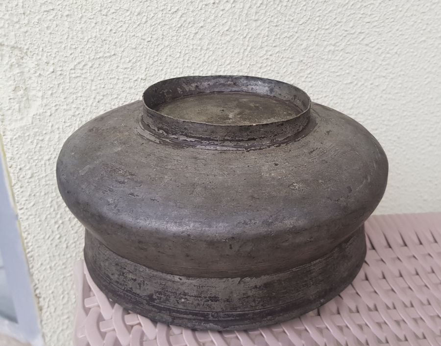 OSMANLI DÖNEMİ TEKKE İŞİ BAKIR ÇORBA KASESİ