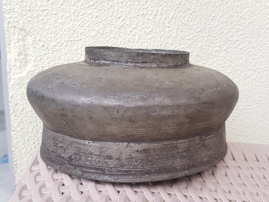 OSMANLI DÖNEMİ TEKKE İŞİ BAKIR ÇORBA KASESİ