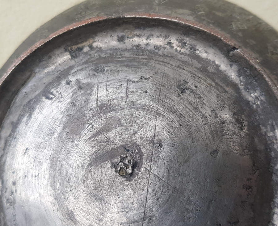 TAMAMI İŞLEMELİ OSMANLI DÖNEMİ TEKKE İŞİ BAKIR KASE