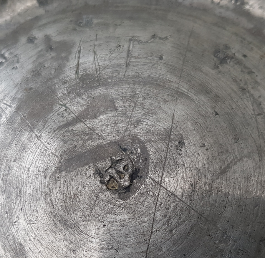 TAMAMI İŞLEMELİ OSMANLI DÖNEMİ TEKKE İŞİ BAKIR KASE