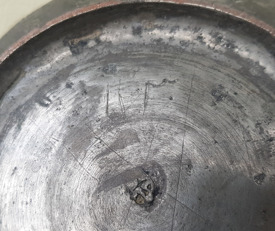 TAMAMI İŞLEMELİ OSMANLI DÖNEMİ TEKKE İŞİ BAKIR KASE