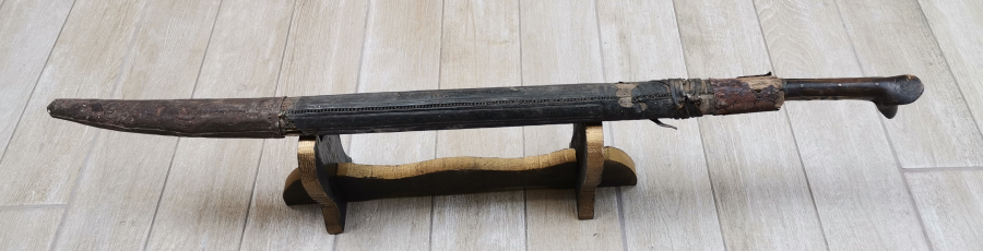 OSMANLI DÖNEMİ ORJİNAL KININDA ÇOK NADİR LEVENT KILICI - DENİZCİ KILICI