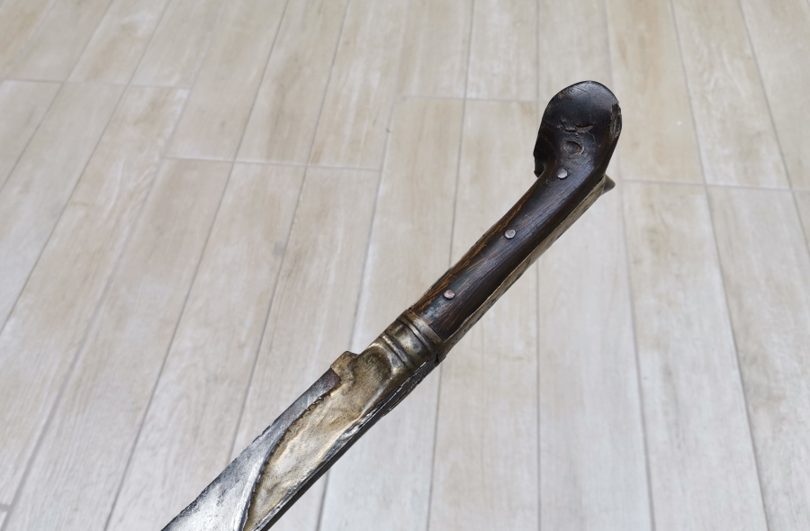 OSMANLI DÖNEMİ ORJİNAL KININDA ÇOK NADİR LEVENT KILICI - DENİZCİ KILICI