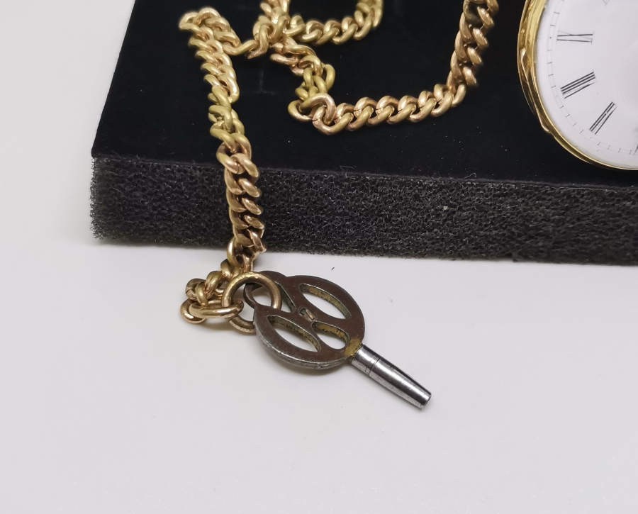 OSMANLI DÖNEMİ ORJİNAL KÖSTEĞİ İLE ALTIN CEP SAATİ