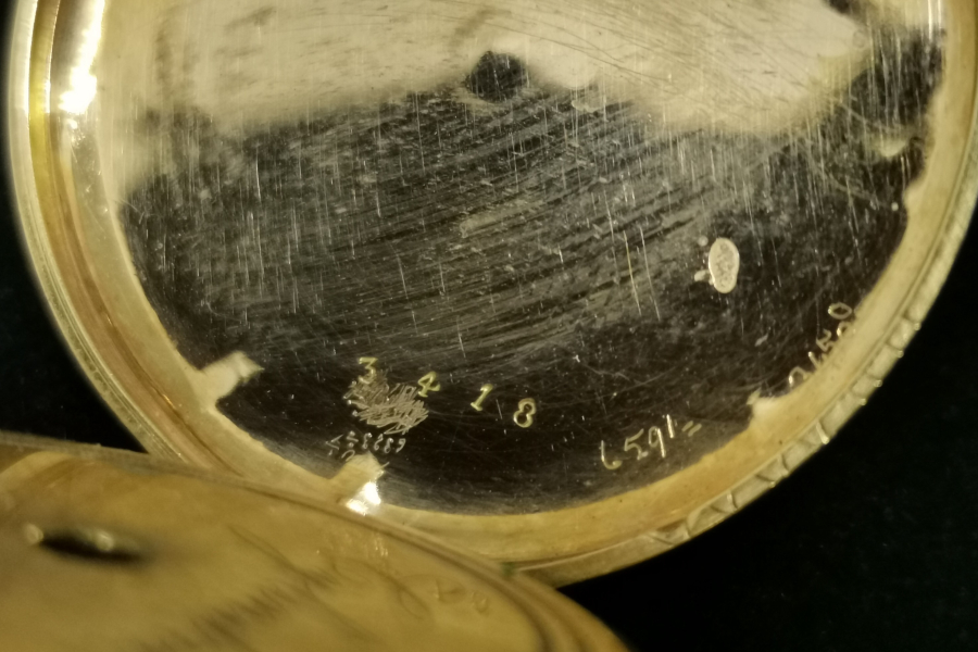 OSMANLI DÖNEMİ ORJİNAL KÖSTEĞİ İLE ALTIN CEP SAATİ