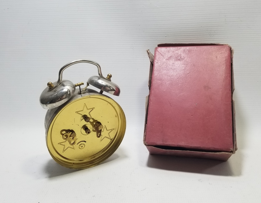 ORİJİNAL KUTUSUNDA ANTİKA PETER MASA SAATİ